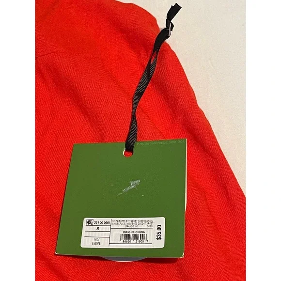 00681 Kate Spade New York Scallop Hem A Line Dress Sleeveless Square Neck Size S - Picture 9 of 11